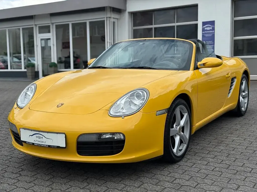 Gebraucht Porsche Boxster 245 PS (180 kW) 2007 Gelb Cabrio