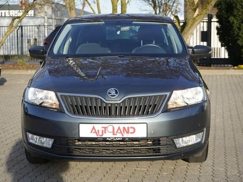 Gebraucht Skoda Rapid Ambition 90 PS (66 kW) 2017 Grau Kleinwagen
