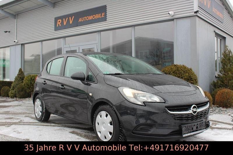 Gebraucht Opel Corsa Edition 95 PS (69 kW) 2015 Schwarz Kleinwagen