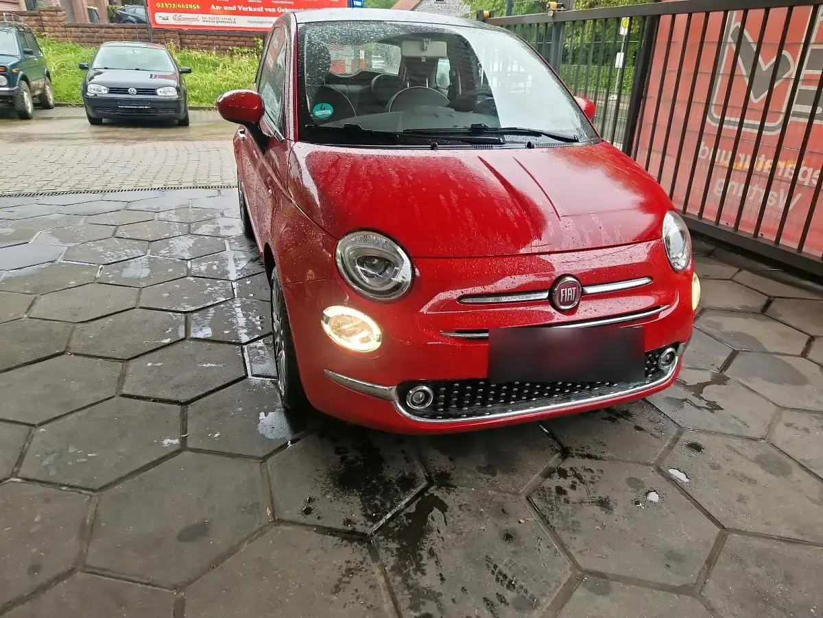 Gebraucht Fiat 500 69 PS (50 kW) 2017 Rot Kleinwagen