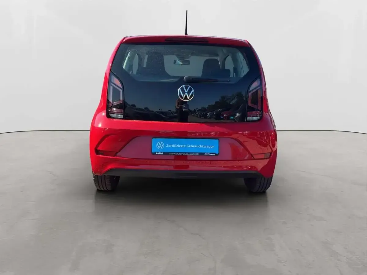 Gebraucht VW up! Move 65 PS (47 kW) 2021 Tornadorot Kleinwagen