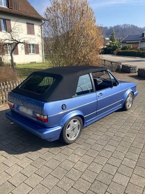 Gebraucht VW Golf Cabriolet 101 PS (74 kW) 1993 Blau Cabrio