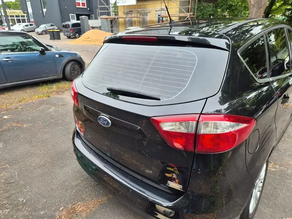 Gebraucht Ford C-MAX Titanium 116 PS (85 kW) 2012 Schwarz Van / Kleinbus
