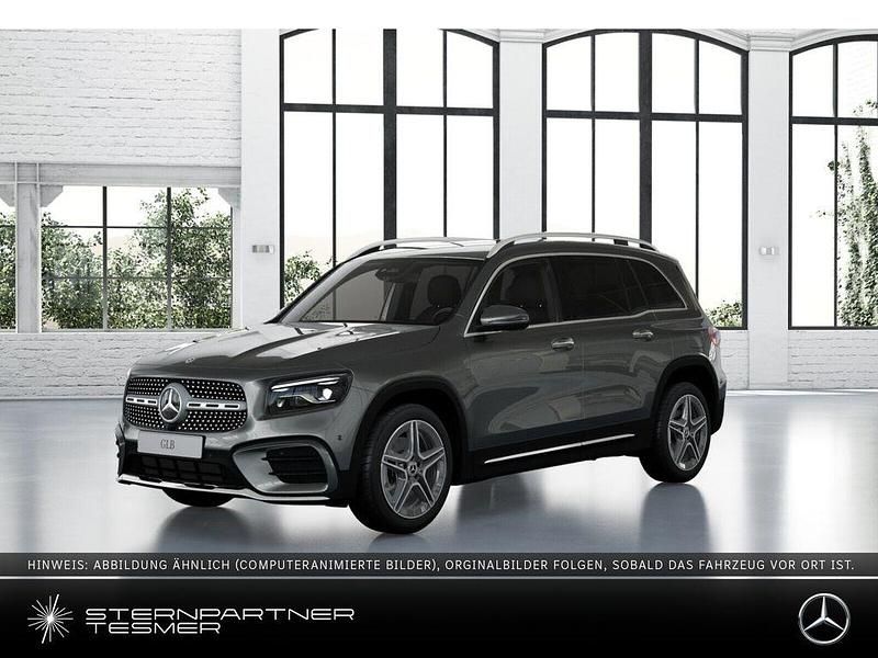 Metalliclack mountaingrau Gebraucht 2024 Mercedes GLB200 AMG SUV | 41.520 € (Fairer Preis) - Bild 1/3