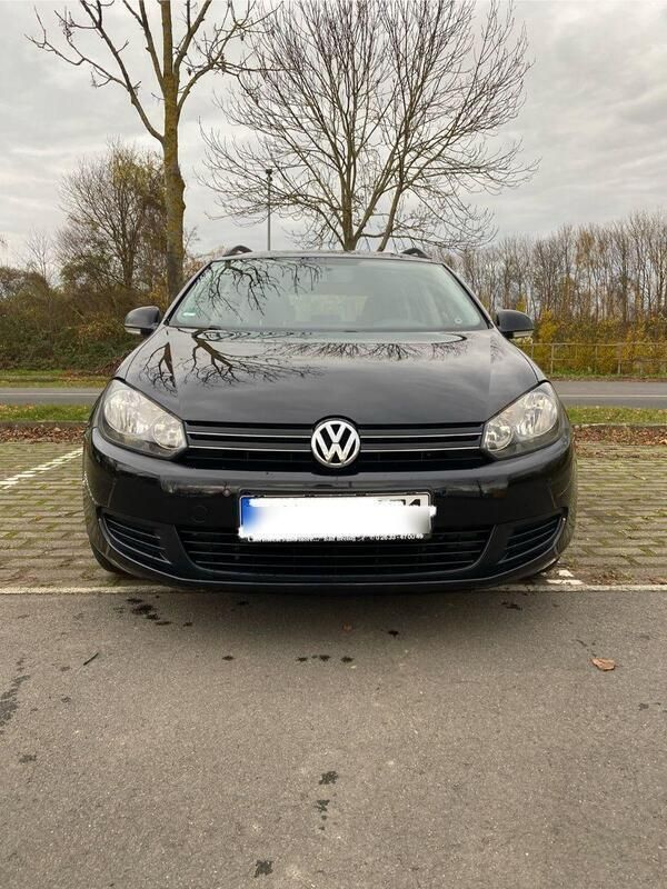 Schwarz Gebraucht 2010 VW Golf VI Kombi | 3.400 € (Guter Preis) - Bild 1/4