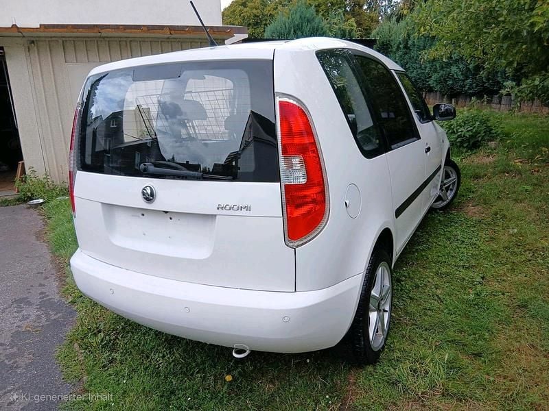 Gebraucht Skoda Roomster Ambition 75 PS (55 kW) 2014 Weiß Van / Kleinbus