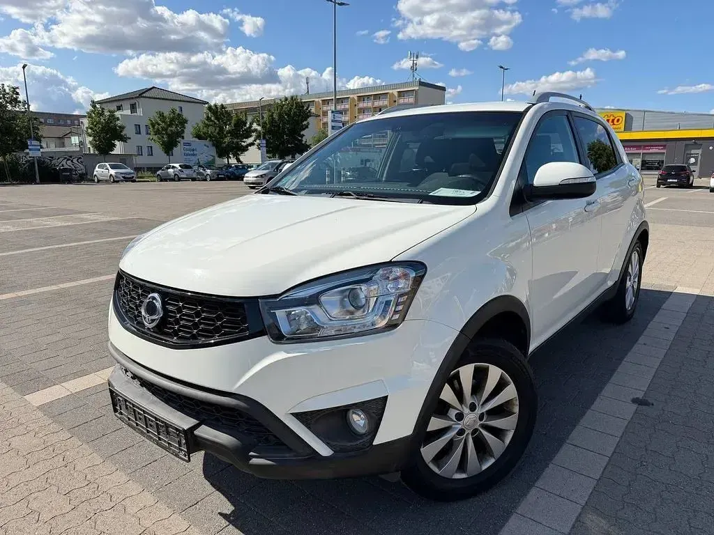 Gebraucht SsangYong Korando Crystal 178 PS (130 kW) 2017 Weiß SUV