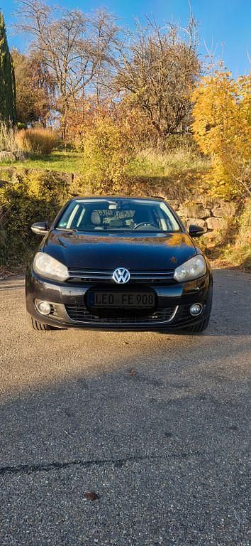 Schwarz Gebraucht 2011 VW Golf VI Style Kleinwagen | 4.700 € (Fairer Preis) - Bild 1/4