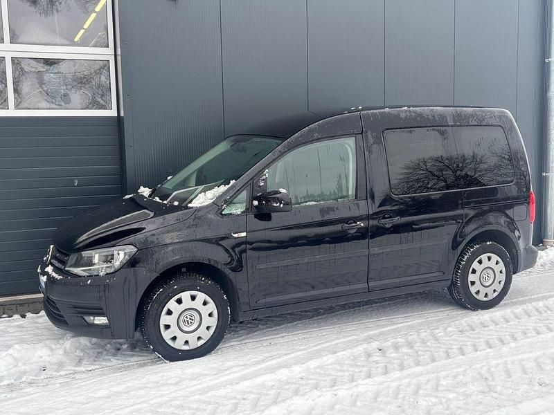Gebraucht VW Caddy 102 PS (75 kW) 2018 Schwarz Van / Kleinbus