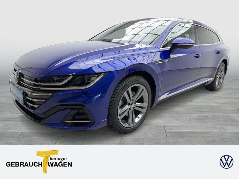 Blau Gebraucht 2023 VW Arteon R-line Kombi | 37.240 € (Fairer Preis) - Bild 1/4