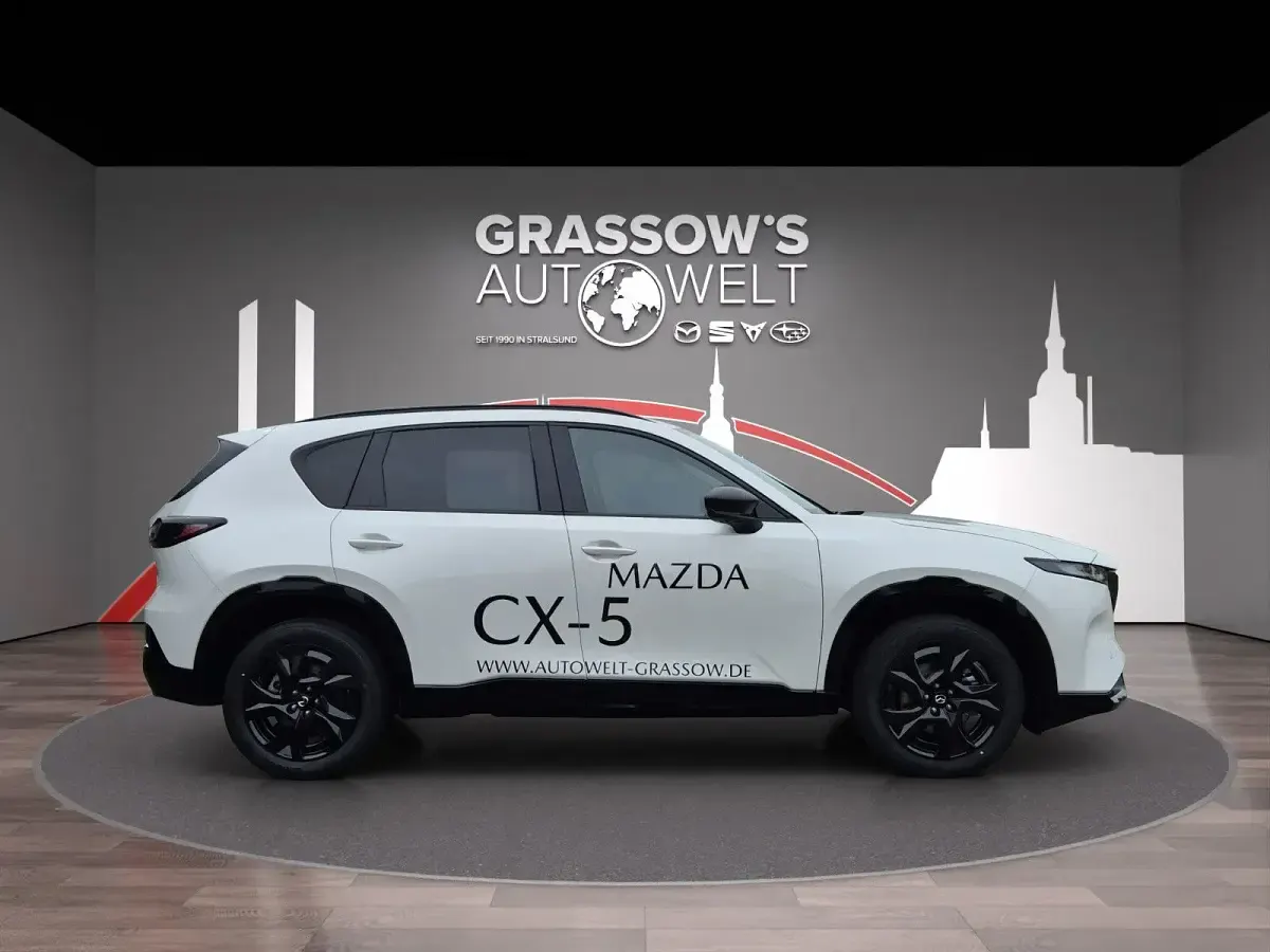 Neu Mazda CX-5 Homura-Line 141 PS (103 kW) 2026 Rhodium white SUV