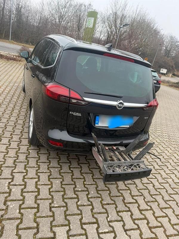 Gebraucht Opel Zafira Tourer Edition 170 PS (125 kW) 2016 Schwarz Van / Kleinbus
