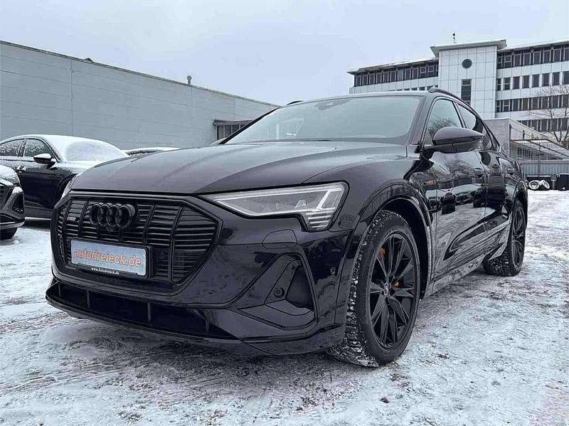 Gebraucht Audi e-tron Sportback Black Edition 300 kW (408 PS) 2022 Schwarz SUV