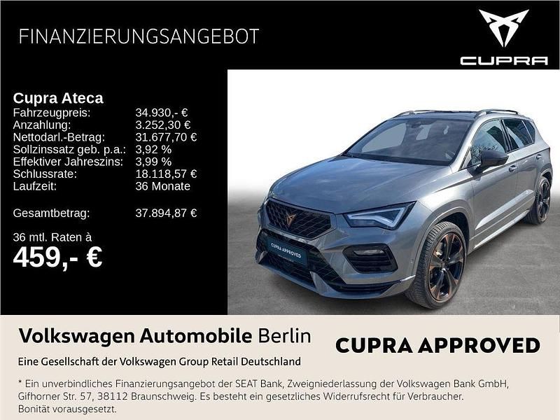 Gebraucht Cupra Ateca 300 PS (220 kW) 2023 Graphite grau metallic SUV
