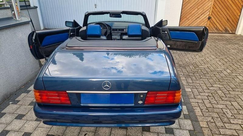 Gebraucht Mercedes SL320 231 PS (169 kW) 1994 Blau Cabrio