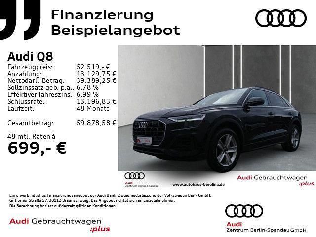 Gebraucht Audi Q8 Ambiente 340 PS (250 kW) 2022 Mythosschwarz metallic SUV