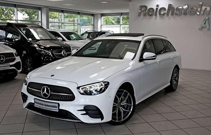 Gebraucht Mercedes E220 AMG 194 PS (142 kW) 2020 Weiß Kombi