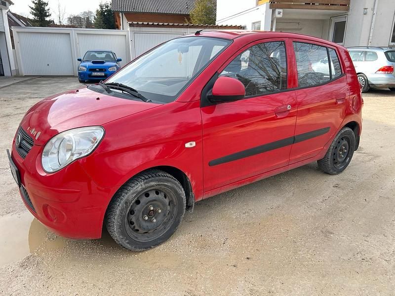 Gebraucht Kia Picanto 60 PS (44 kW) 2009 Rot Kleinwagen