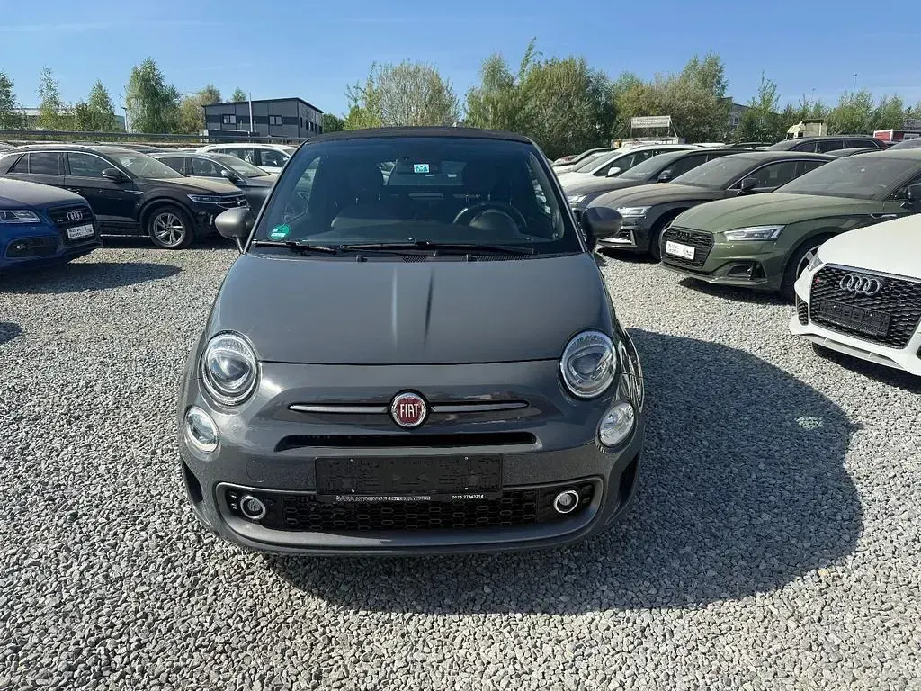 Usata Fiat 500S S 105 CV (77 kW) 2017 Grigio Cabrio