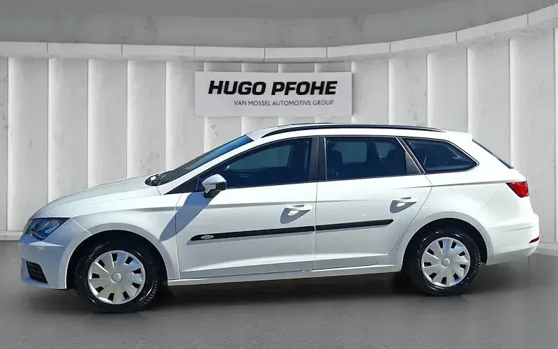 Używany Seat Leon ST Reference 86 KM (63 kW) 2018 Biały Kombi