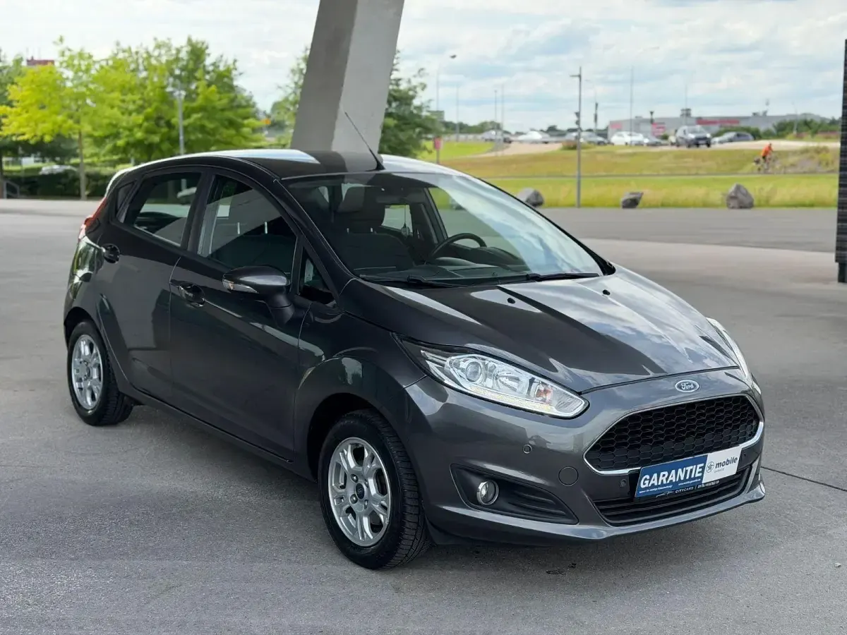 Gebraucht Ford Fiesta Celebration 80 PS (58 kW) 2017 Grau Kleinwagen