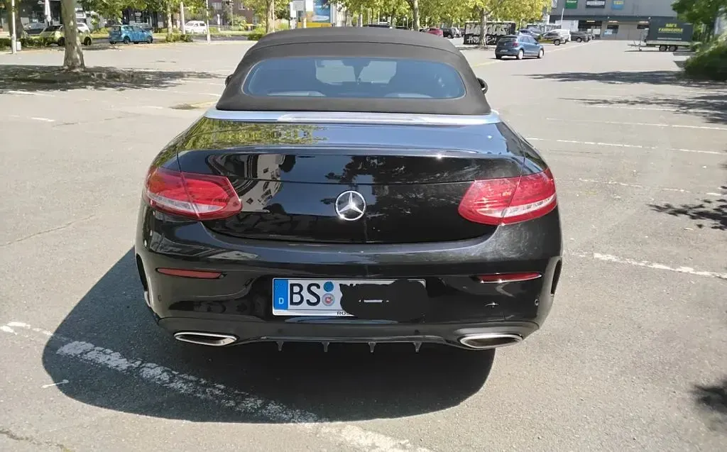 Gebraucht Mercedes C200 184 PS (135 kW) 2018 Schwarz Cabrio