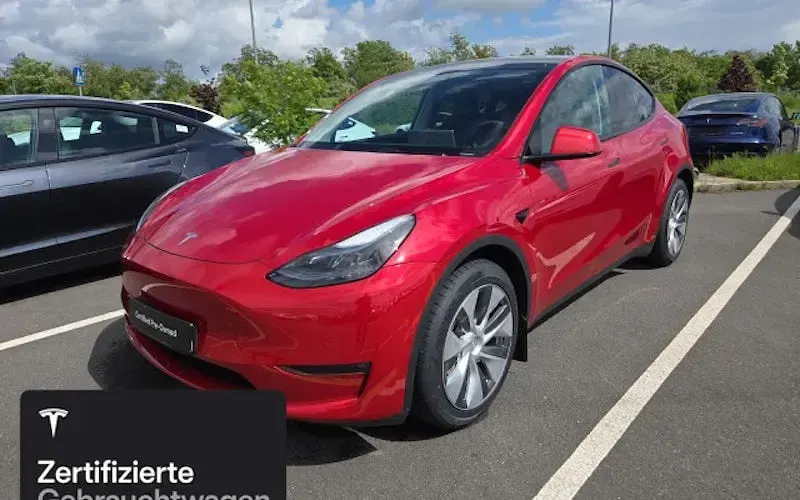 Usado Tesla Model Y 273 kW (372 CV) 2022 Rojo SUV