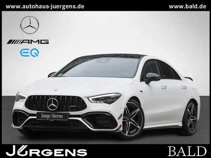 Gebraucht Mercedes CLA45 AMG AMG 421 PS (309 kW) 2024 Weiss polarweiß Coupé