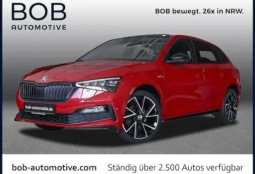 Gebraucht Skoda Scala Monte Carlo 150 PS (110 kW) 2021 Rot Kleinwagen