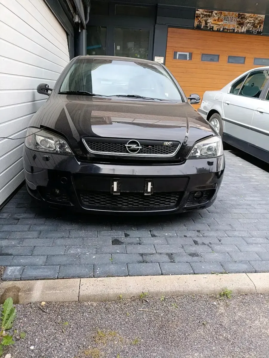 Brugt Opel Astra OPC 200 HK (147 kW) 2003 Sort Coupe