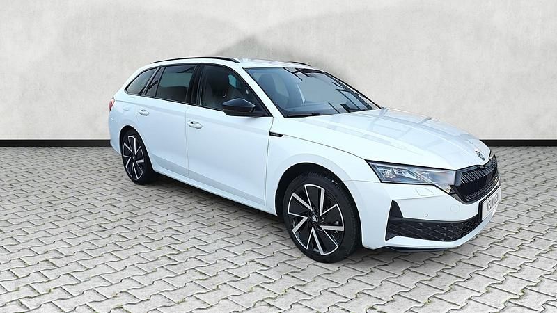 Moonweiß perleffekt Neu 2025 Skoda Octavia SportLine Kombi | 39.490 € (Guter Preis) - Bild 1/4
