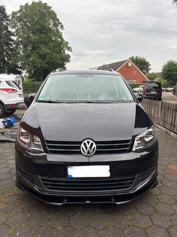 Schwarz Gebraucht 2012 VW Sharan Comfortline Van / Kleinbus | 8.500 € (Superpreis) - Bild 1/4