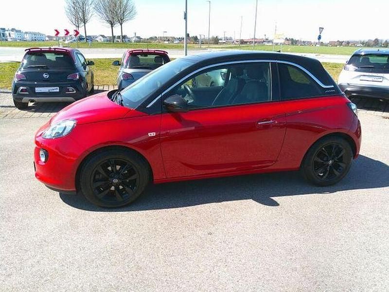 Gebraucht Opel Adam 110 PS (80 kW) 2018 Fire red /dach schwarz (metallic) Kleinwagen