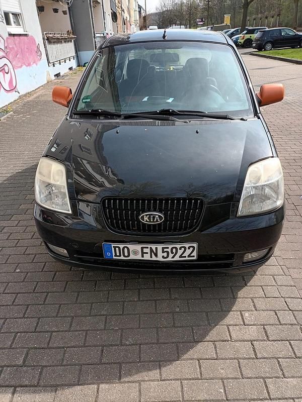 Gebraucht Kia Picanto EX 65 PS (47 kW) 2005 Schwarz Kleinwagen