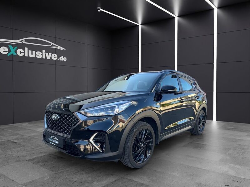 Schwarz Gebraucht 2020 Hyundai Tucson N Line SUV | 19.990 € (Superpreis) - Bild 1/4