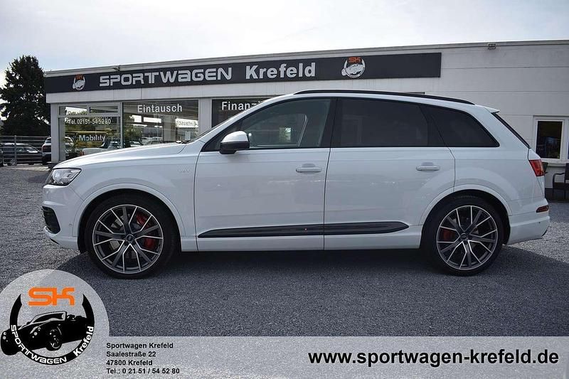 Gebraucht Audi SQ7 435 PS (319 kW) 2018 Gletscherweiß metallic SUV