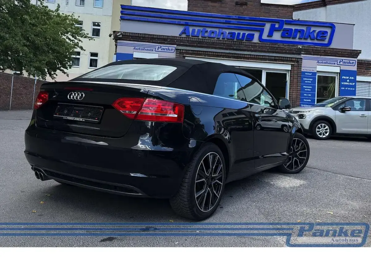 Gebraucht Audi A3 Cabriolet S-Line 140 PS (102 kW) 2009 Schwarz Cabrio