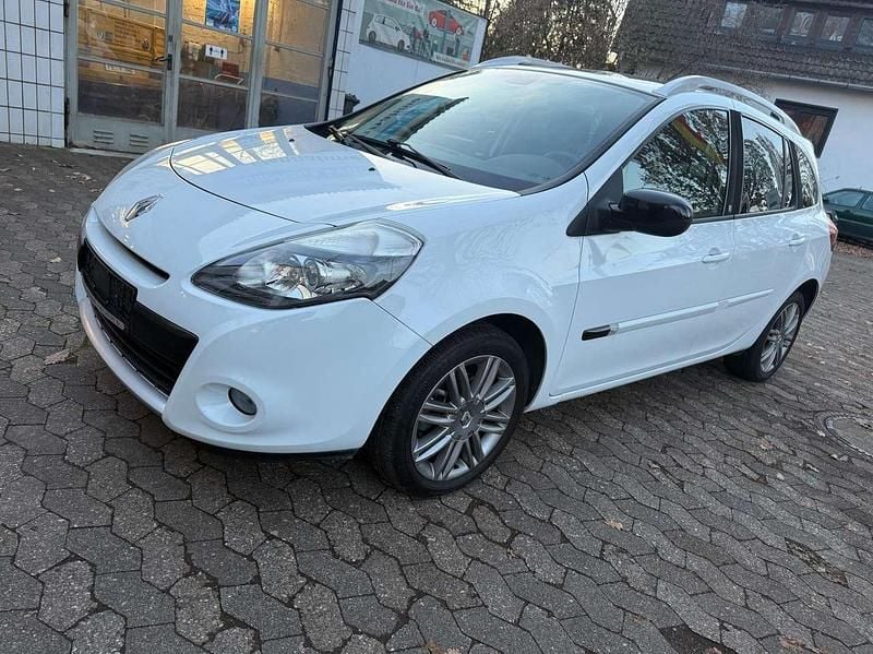 Gebraucht Renault Clio GrandTour Dynamique 101 PS (74 kW) 2011 Weiß Kombi