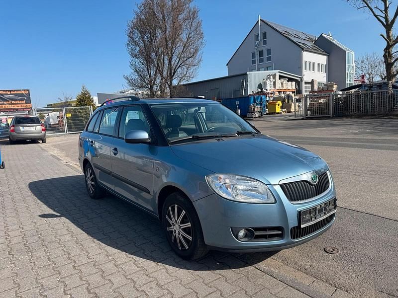 Gebraucht Skoda Fabia 75 PS (55 kW) 2010 Blau Kombi