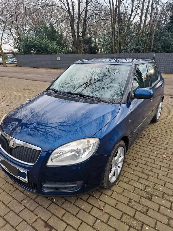 Gebraucht Skoda Fabia 70 PS (51 kW) 2007 Blau Kleinwagen