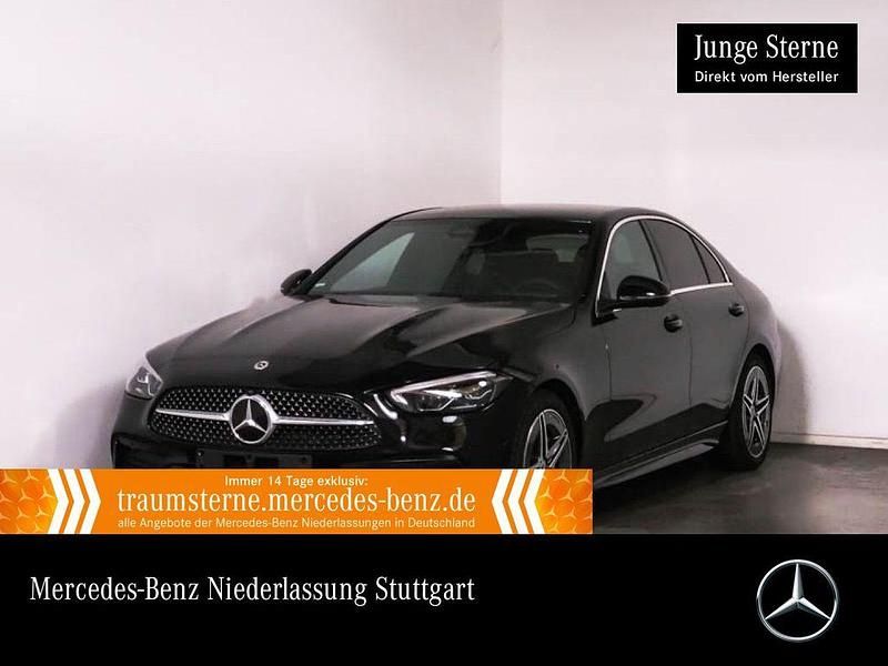 Schwarz Gebraucht 2024 Mercedes C180 Advanced Limousine | 40.890 € (Fairer Preis) - Bild 1/3