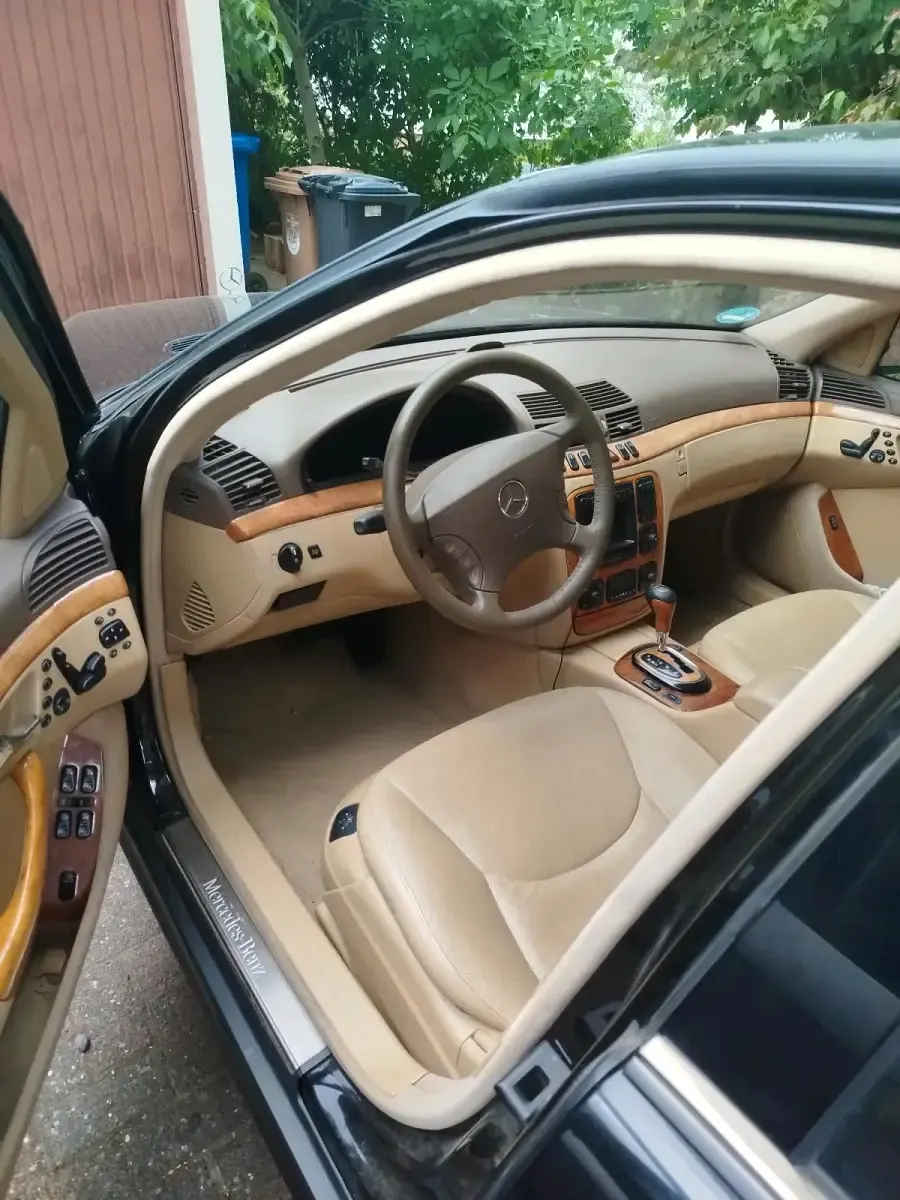 Gebraucht Mercedes S500 AMG 306 PS (225 kW) 2000 Schwarz Limousine