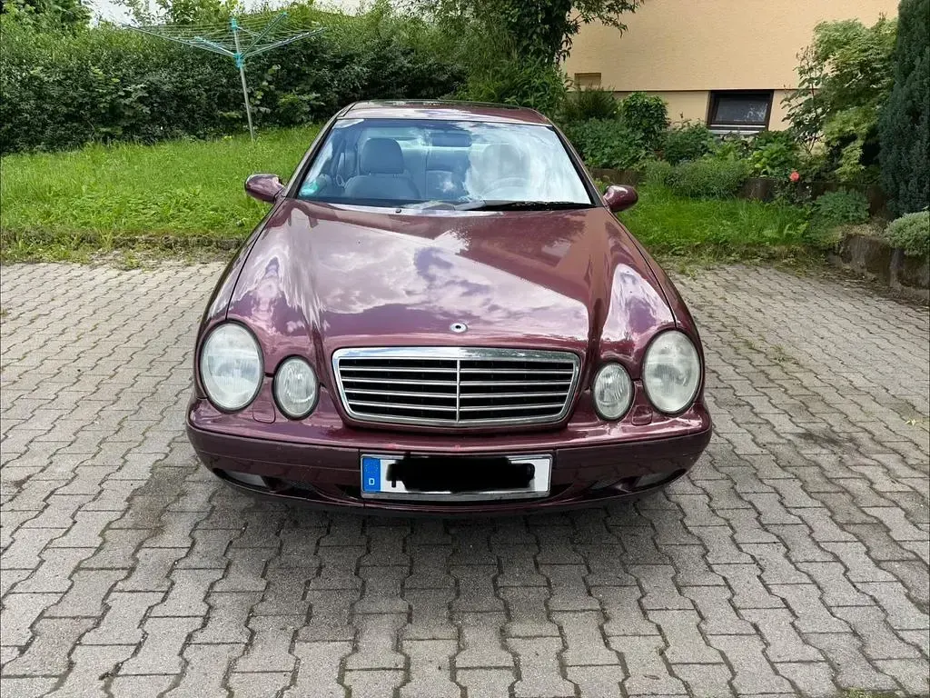 Gebraucht Mercedes CLK320 Elegance 218 PS (160 kW) 1998 Rot Coupé