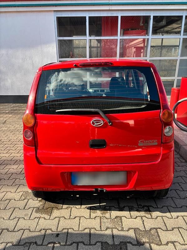 Gebraucht Daihatsu Sirion 2010 Rot Kleinwagen