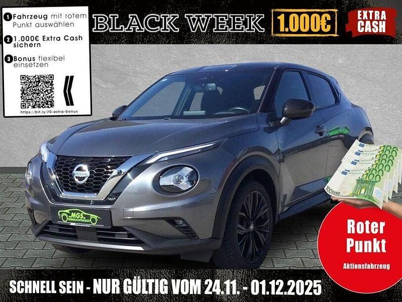 Dark grey / black metallic Gebraucht 2021 Nissan Juke Enigma SUV | 20.850 € (Etwas zu teuer) - Bild 1/4