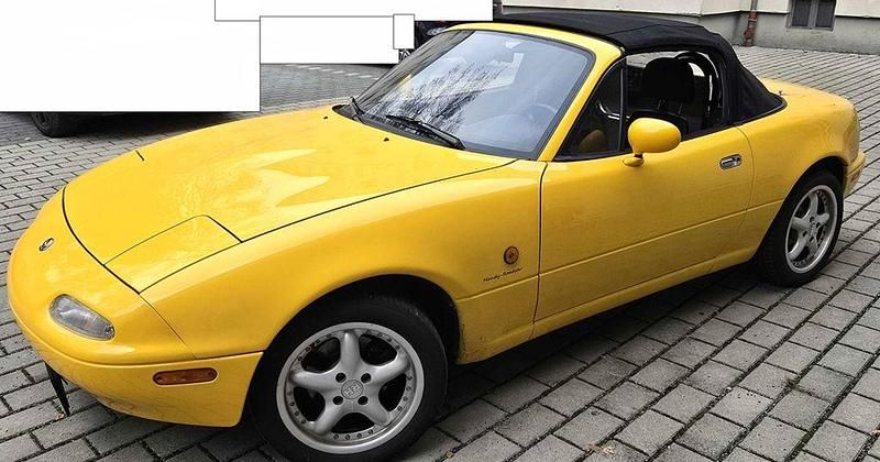 Gebraucht Mazda MX5 90 PS (66 kW) 1995 Gelb Cabrio