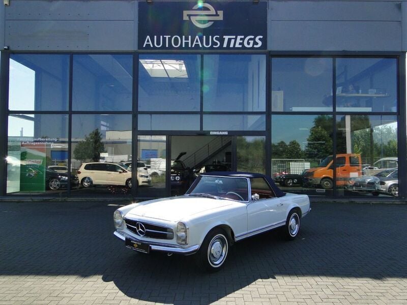 Weiß Gebraucht 1965 Mercedes W113 Cabrio | 107.000 € - Bild 1/4