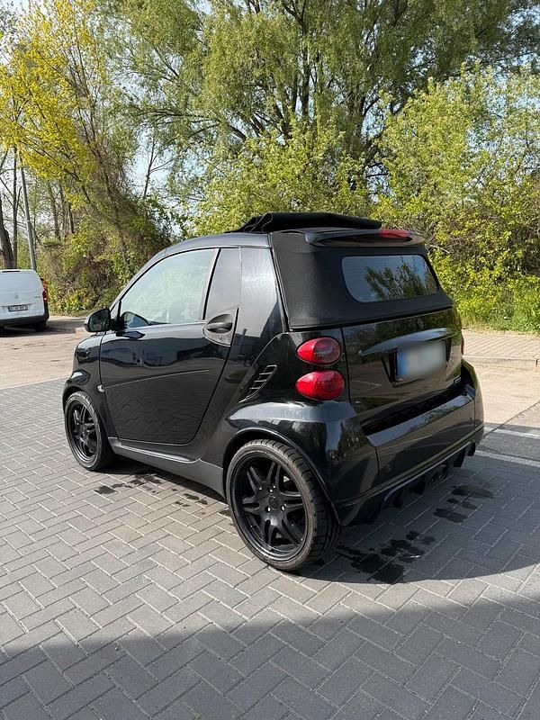 Occasion Smart ForTwo Cabrio Brabus 98 ch (72 kW) 2008 Noir Cabriolet