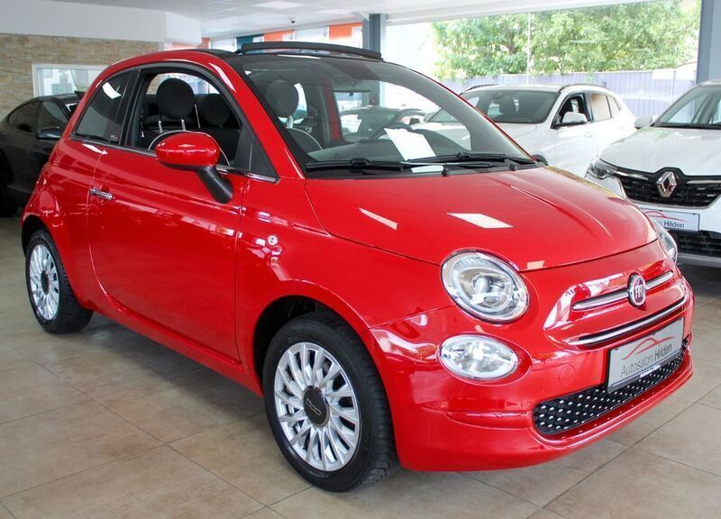 Rot Gebraucht 2020 Fiat 500C Lounge Cabrio | 15.999 € (Fairer Preis) - Bild 1/4