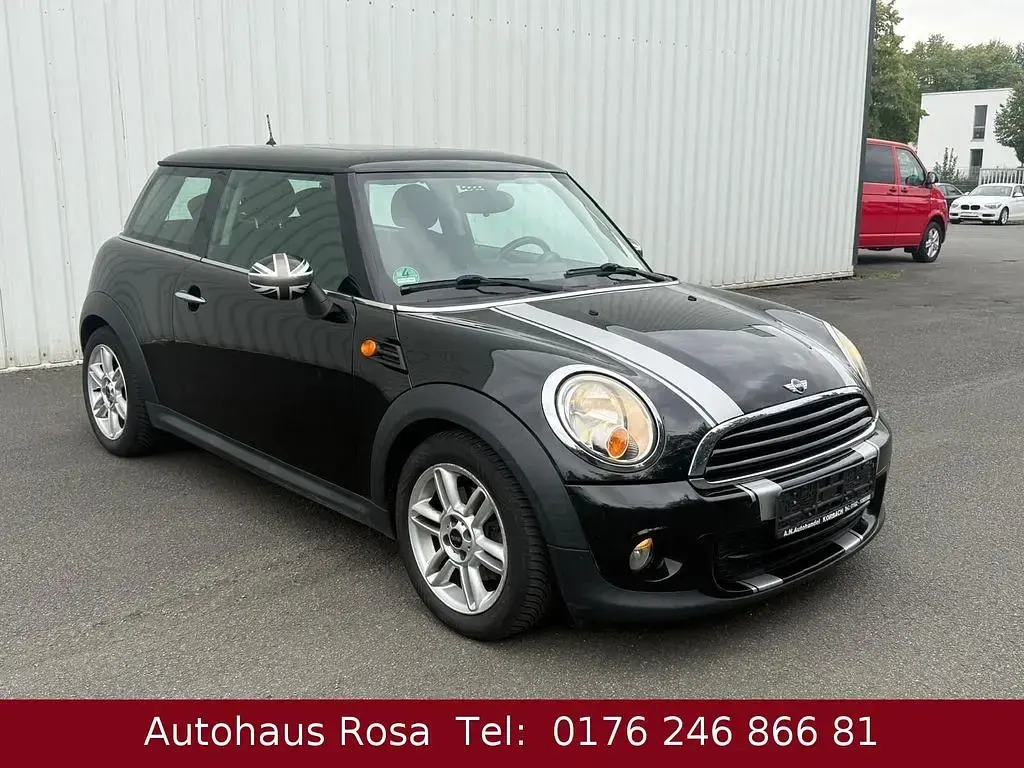 Gebraucht Mini ONE 98 PS (72 kW) 2010 Schwarz Kleinwagen